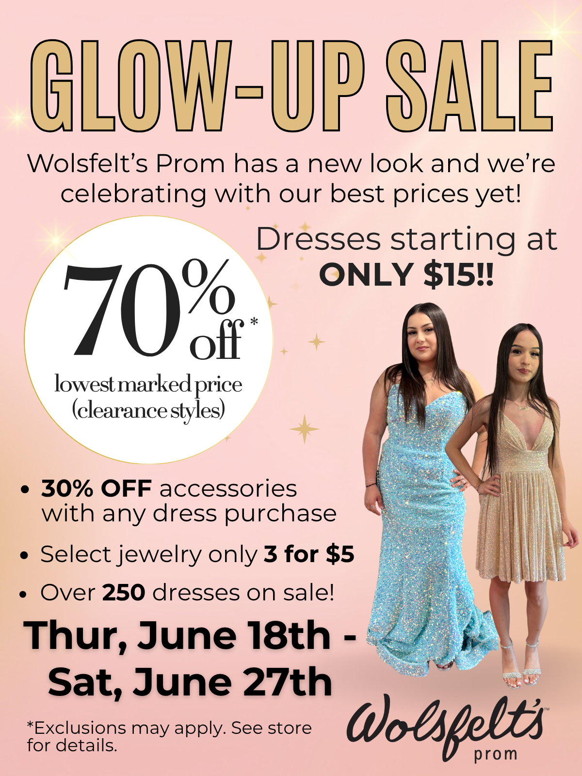 The GLOW-UP Sale